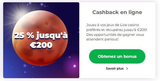ALF Casino cashback live