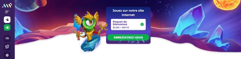 ALF Casino page accueil